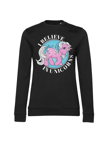 My Little Pony Pullover "I Believe In Unicorns" in Schwarz