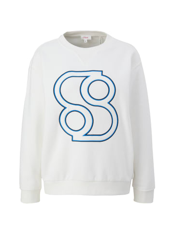 s.Oliver Sweatshirt in 02D1_ecru
