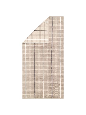 JOOP! JOOP! Handtücher Contour Checked 1715 Taupe - 73 in Taupe - 73