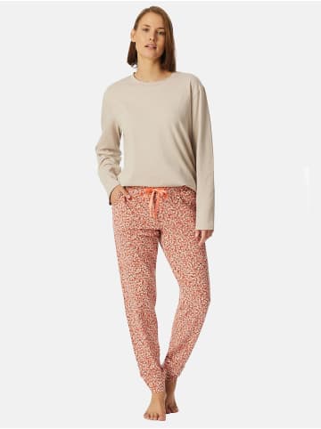 Schiesser Pyjamahose Mix & Relax in pfirsich