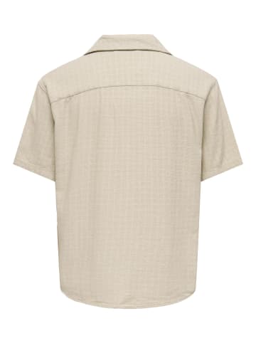ONLY & SONS Hemd in Silver Lining