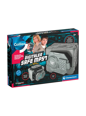 Clementoni Experimentierkasten Galileo Digitaler Safe Tresor MP57, ab 8 Jahre