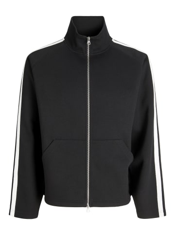 Jack & Jones Sweatshirt mit Reißverschluss in Black