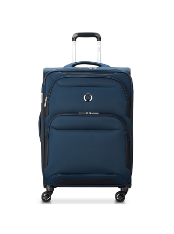 Delsey Sky Max 2.0 4-Rollen Trolley 70 cm in bleu