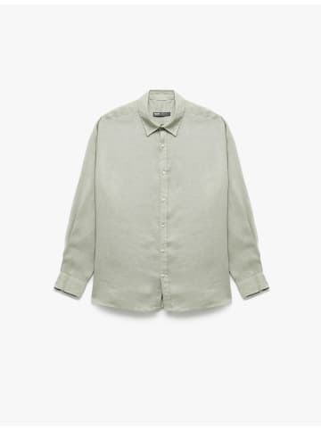 KOTON SHIRTS LS BSC in Grün