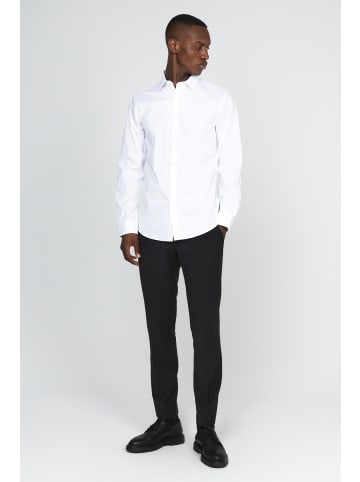 Matinique Langarm - Hemd Robo Slim fit in White