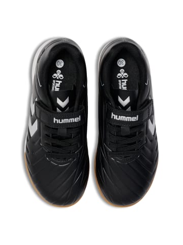 Hummel Klettverschluss Fußball Schuh Top Star Fußball Kinder in BLACK