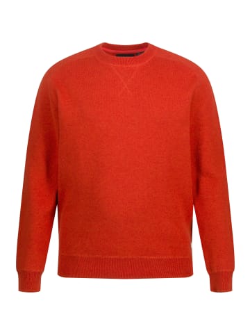 JP1880 Pullover in dunkelorange