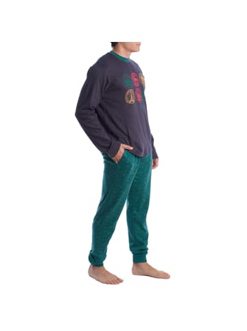 Kisses and Love Schlafanzug in Blue