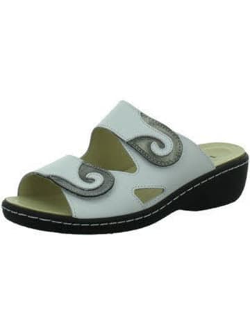 Longo Pantolette in weiss