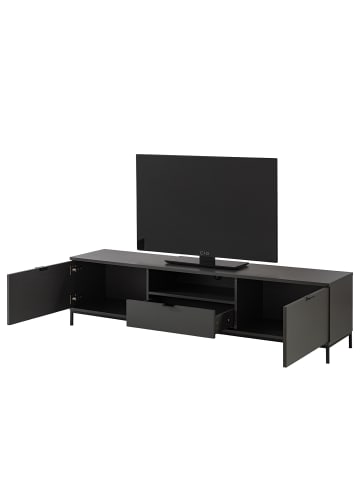home24 TV-Lowboard HARMA in Dunkelgrau