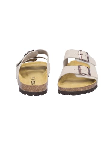 MIDS MOMO Zweiriemer-Pantolette in Beige