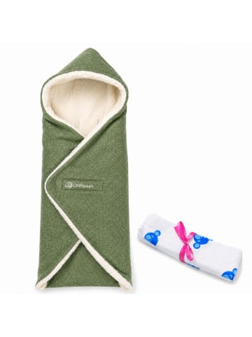 Kinderhaus Blaubär Einschlagdecke Koala TOP in Sage Green