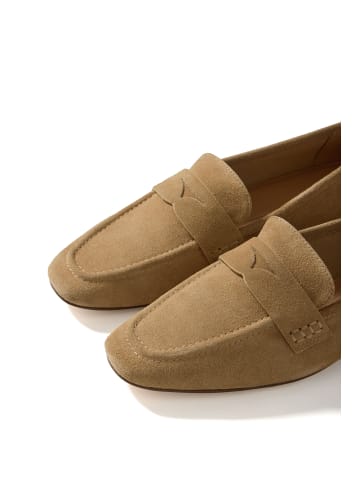 Polo Club Mokassin in Camel