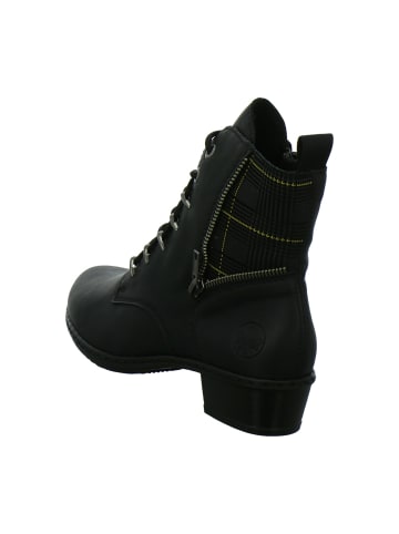 rieker Schnürstiefeletten in Schwarz