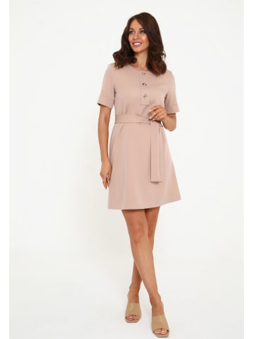 Awesome Apparel Kleid in Beige