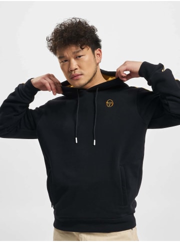 Sergio Tacchini Kapuzenpullover in black/harvest gold