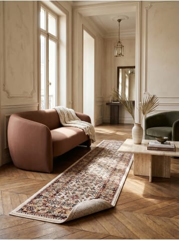 KADIMA DESIGN Hochflor-Teppich Kuschelig GLAZERT Weich Berber Wohnzimmer in Multicolor-Rosa