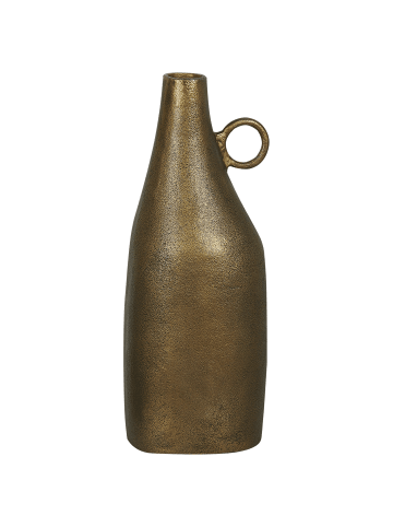 Beliani Dekovase SAMBHAR in Messing/Gold - (W) 17 x (H) 46 x (L) 14 cm