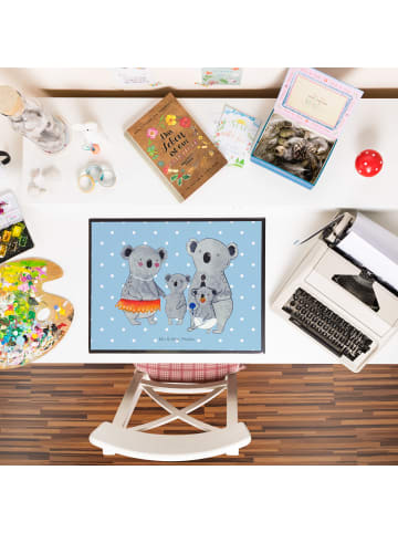 Mr. & Mrs. Panda tischpad Koala Familie ohne Spruch in Blau Pastell