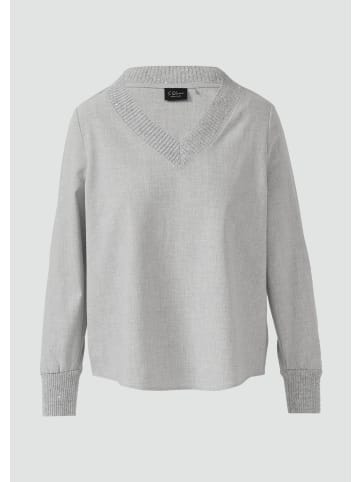 s.Oliver Bluse in 9400_grau meliert