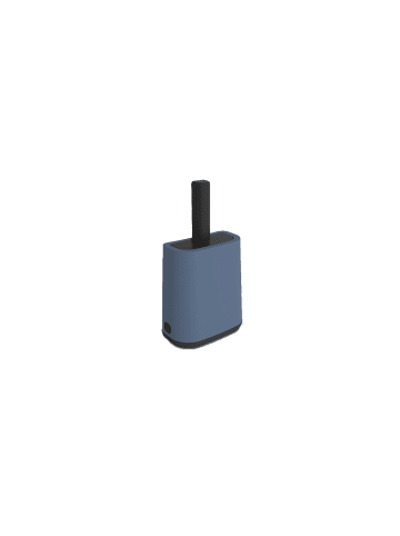 Rotho MyPet Biala Schaufel mit Halter und XL Beutel in Horizon blau