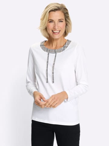 Sieh an! Langarm-Shirt in ecru