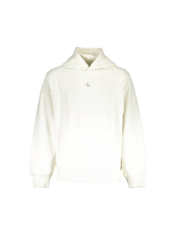 Calvin Klein Weiß Baumwolle Herren Sweatshirt