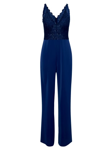 Vera Mont Jumpsuit mit Spitze in Festival Blue