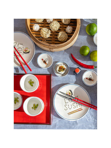 Blond Amsterdam Teller Sushi-Liebe in Bunt - 18cm