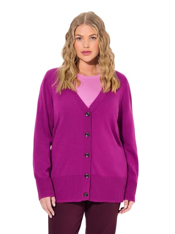 Ulla Popken Strickjacke in beere