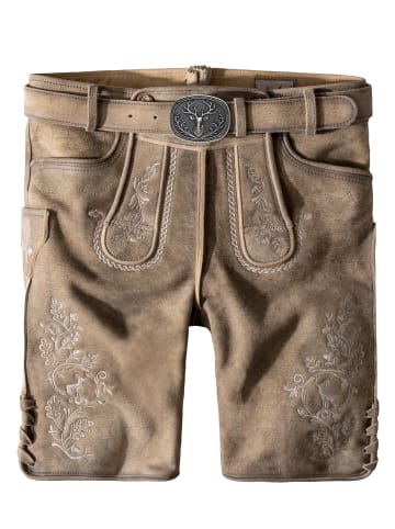 Stockerpoint Stockerpoint Trachtenlederhose Girgl in schilf gespeckt
