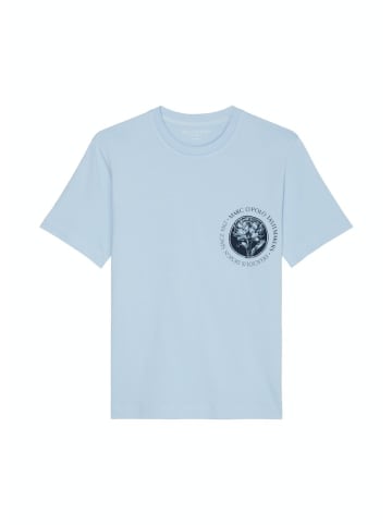 Marc O'Polo T-shirt, short sleeve, seasonal artwork (Mastergrafik) in Blau