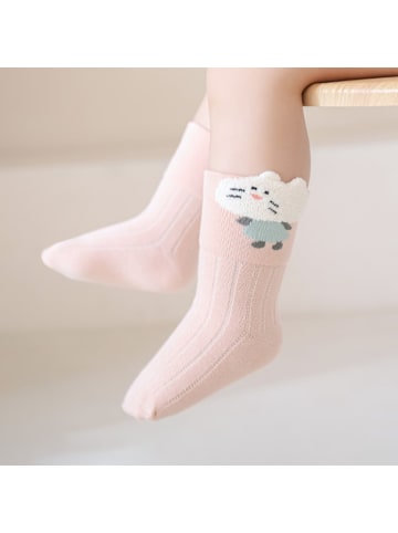 MUNADUNA 5er-Set ‘Tierwelt' Baby-Socken
