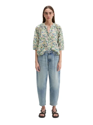 Marc O'Polo Print-Bluse relaxed in Light Beige