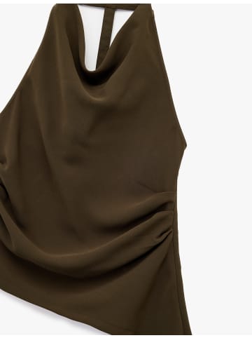 KOTON BLUSE SS in Khaki