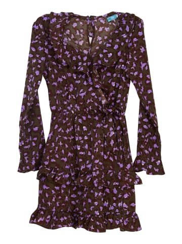 TOOCHE Kleid "Leo Colore" in braun