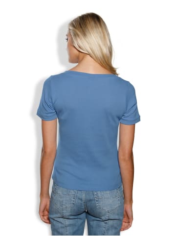 Heine Carré-Shirt in azurblau