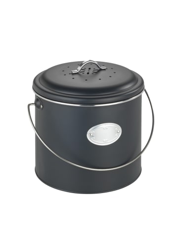 Wenko Komposteimer Mod. Nero 6 L, Komposteimer Nero 6 L in Schwarz