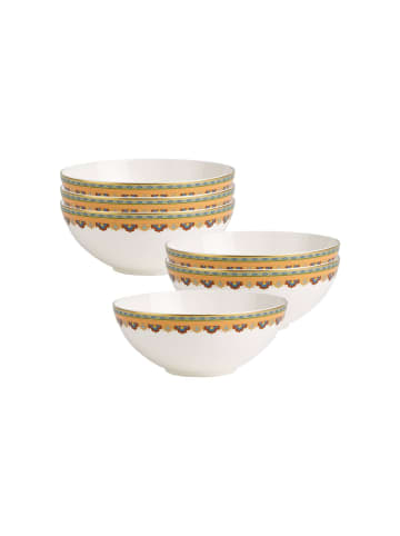 Villeroy & Boch 6er Set Dessertschalen Samarkand Mandarin ø 13 cm bunt in bunt