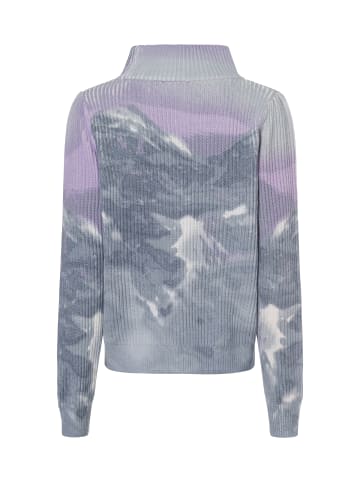 monari Rollkragenpullover Snowfall in hellgrau flieder - 0001