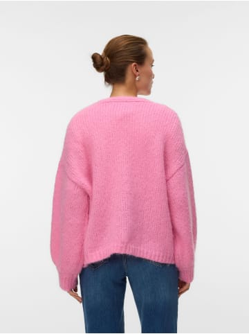 Vero Moda Strickjacke in Pink Cosmos