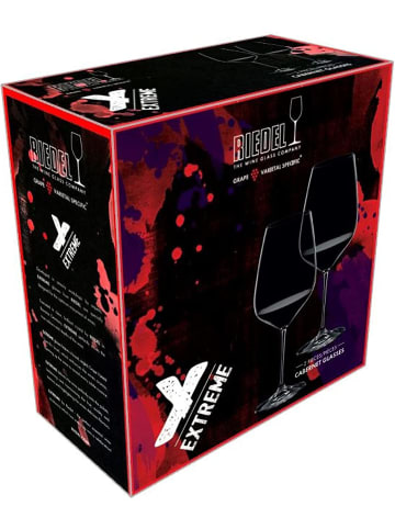 Riedel (Gläser) 2 er-Set Extreme Cabernet Weingläser in Transparent