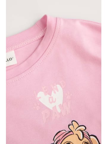 Coccodrillo T-Shirt mit langen Ärmeln in rosa