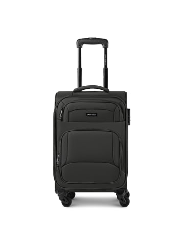 Smartbox Edition 04 4 Rollen Kabinentrolley 55 cm mit Dehnfalte in black