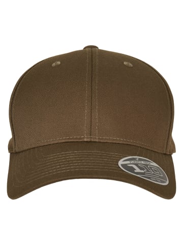  Flexfit  Flexfit Accessoires Flexfit 110 Curved Visor Snapback in olive