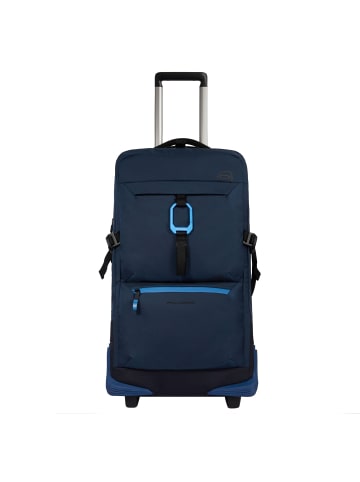 Piquadro Corner 2.0 2 Rollen Reisetasche 68 cm in blue