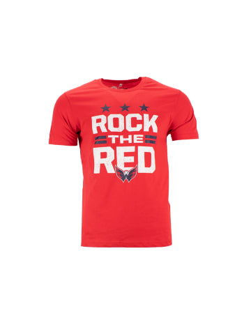FANATICS Shirt NHL Washington Capitals Rock in Rot