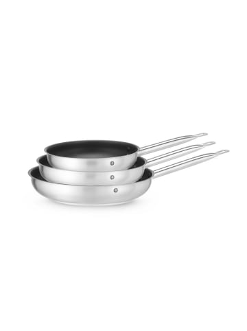Riess HENDI Bratpfanne, antihaftbeschichtet - ohne Deckel, Profi Line, ⌀280x(H)50mm