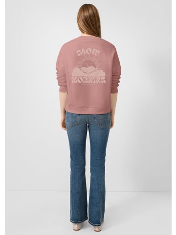 QS Sweatshirt  in  44D1_altrosa